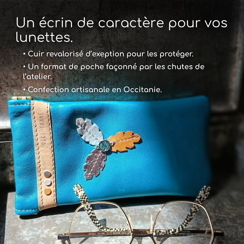 Brillenetui Aquaverdé