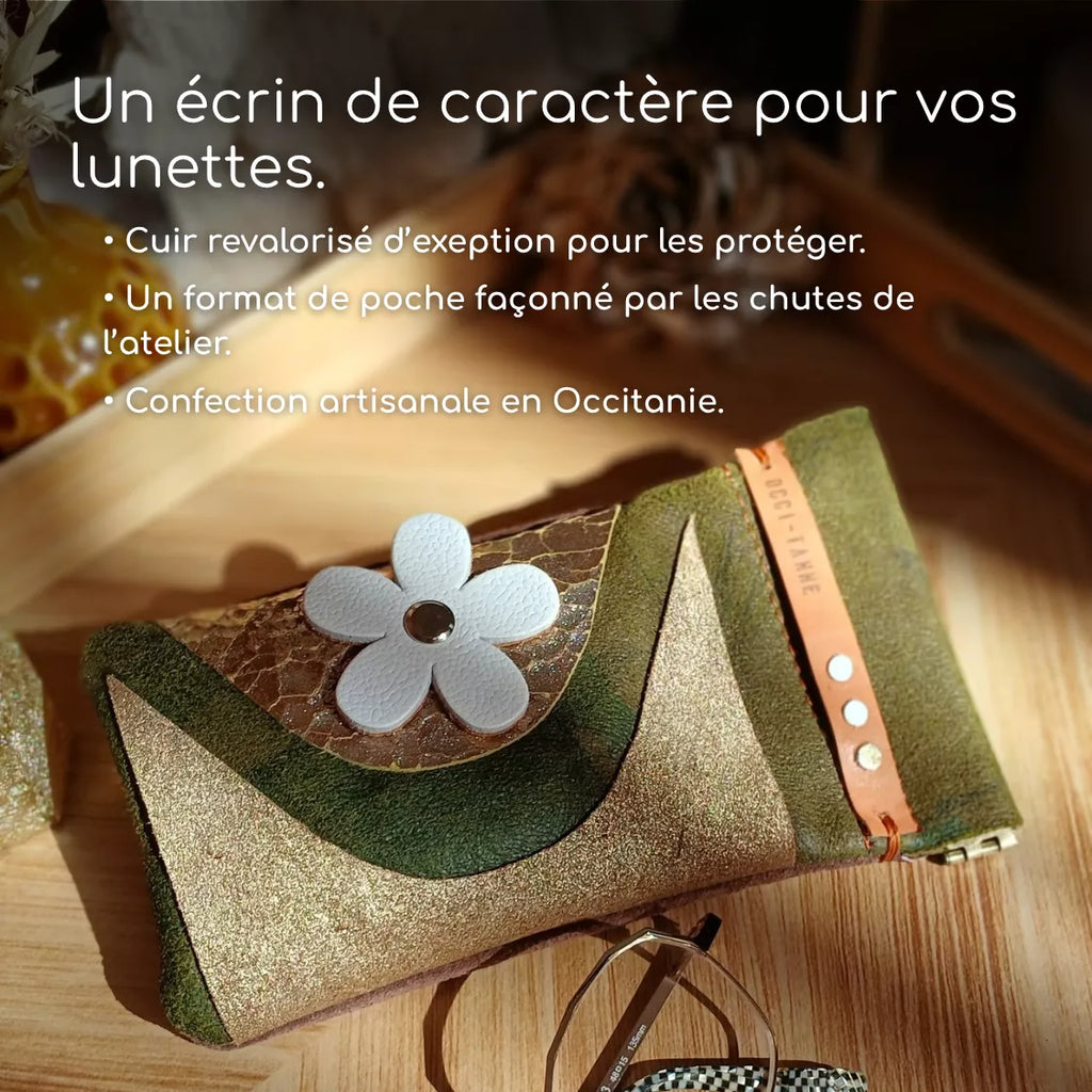 Flower Glasses Case