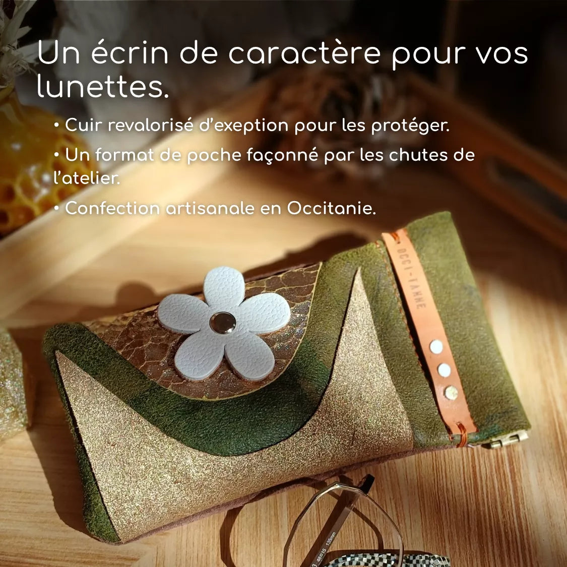 Flower Glasses Case