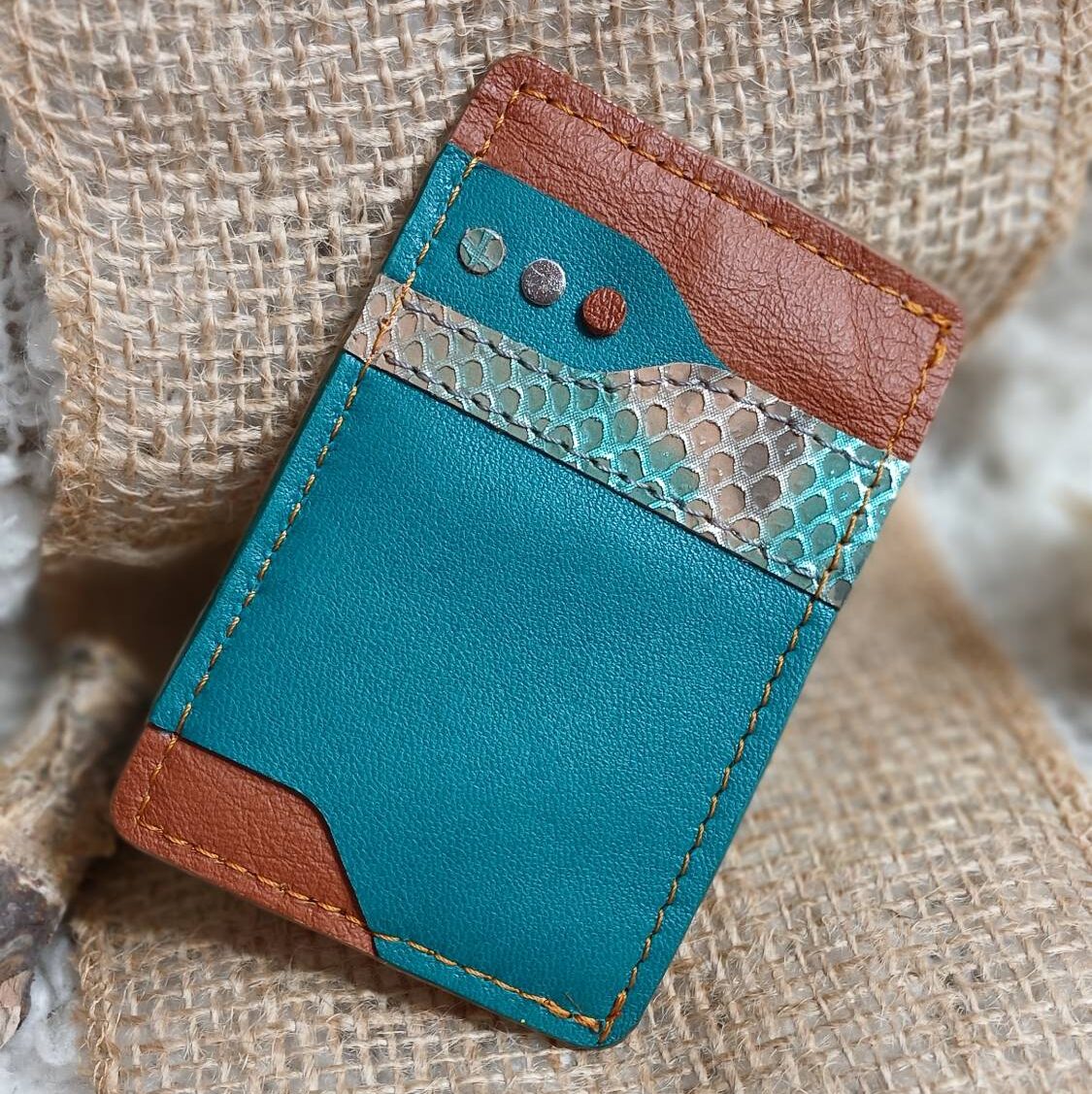 Porte-cartes Aquaverdé