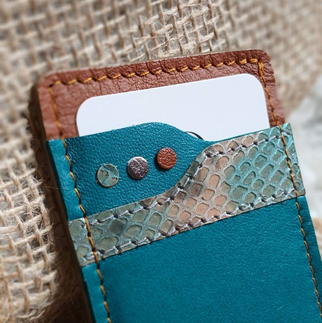 Porte-cartes Aquaverdé