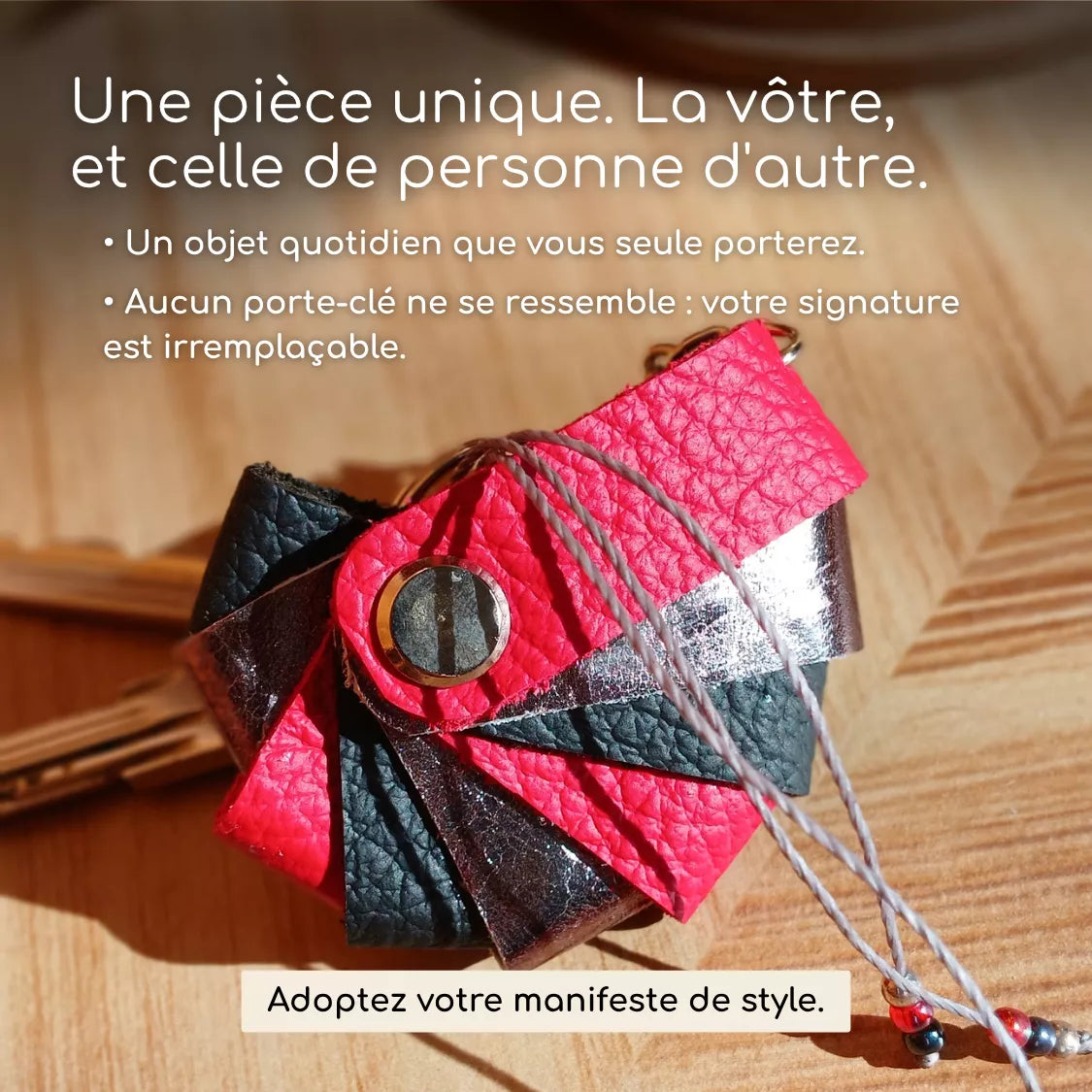 Roséa Keychain