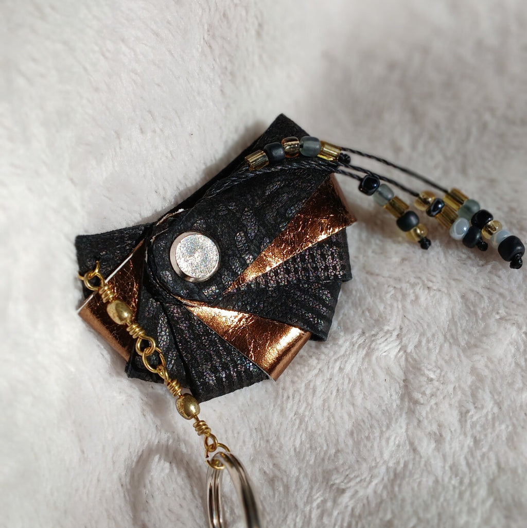 Porte-clés Obsidienne
