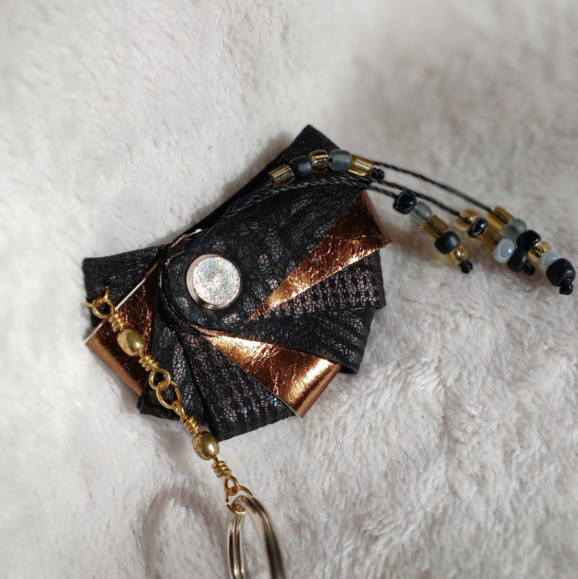 Porte-clés Obsidienne