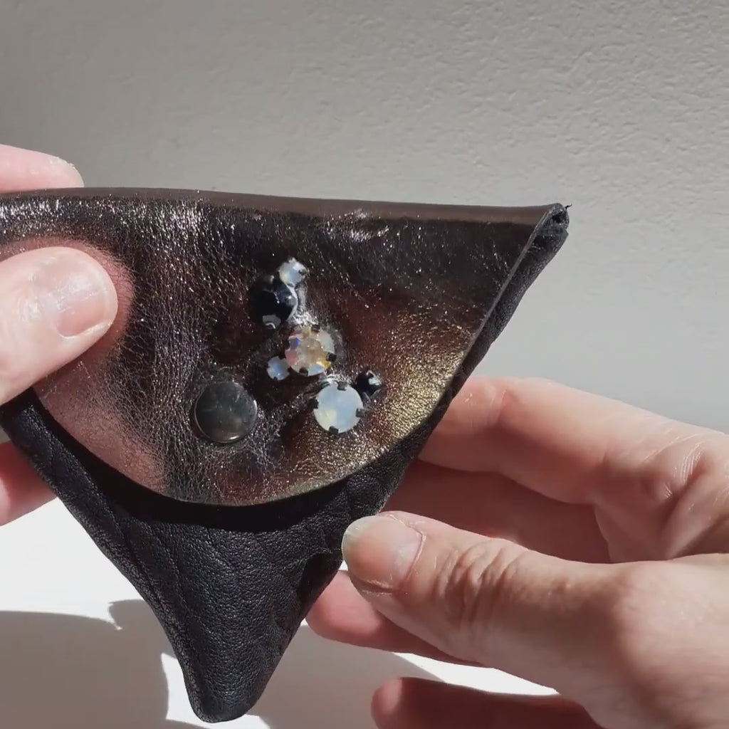 Porte-monnaie Obsidienne