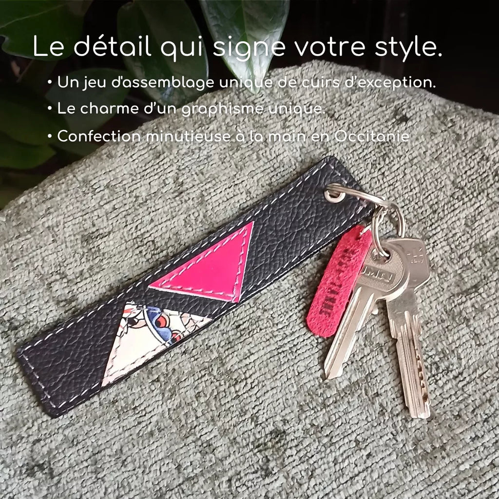 Coq'Uette Keychain