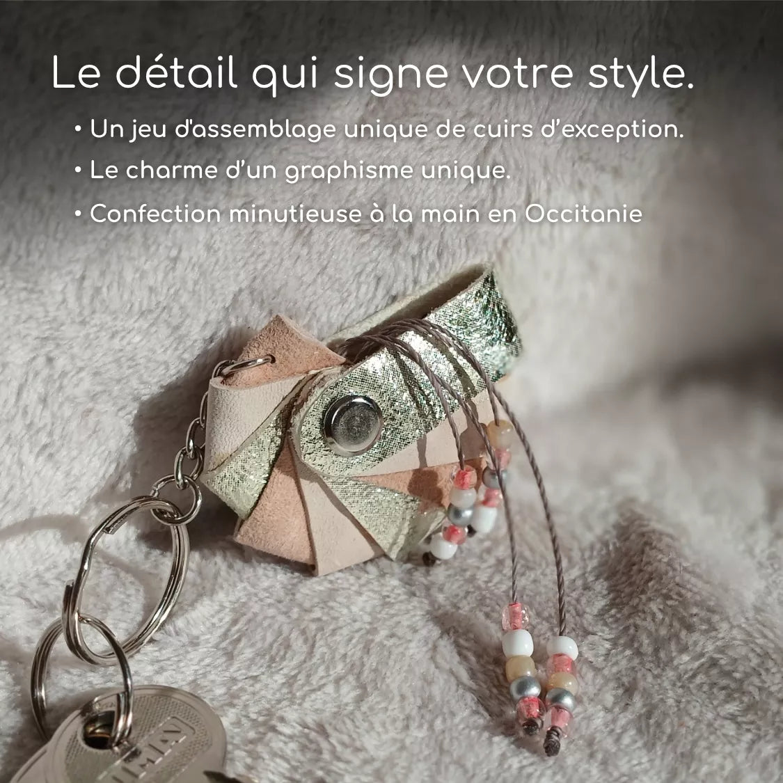 Roséa Keychain