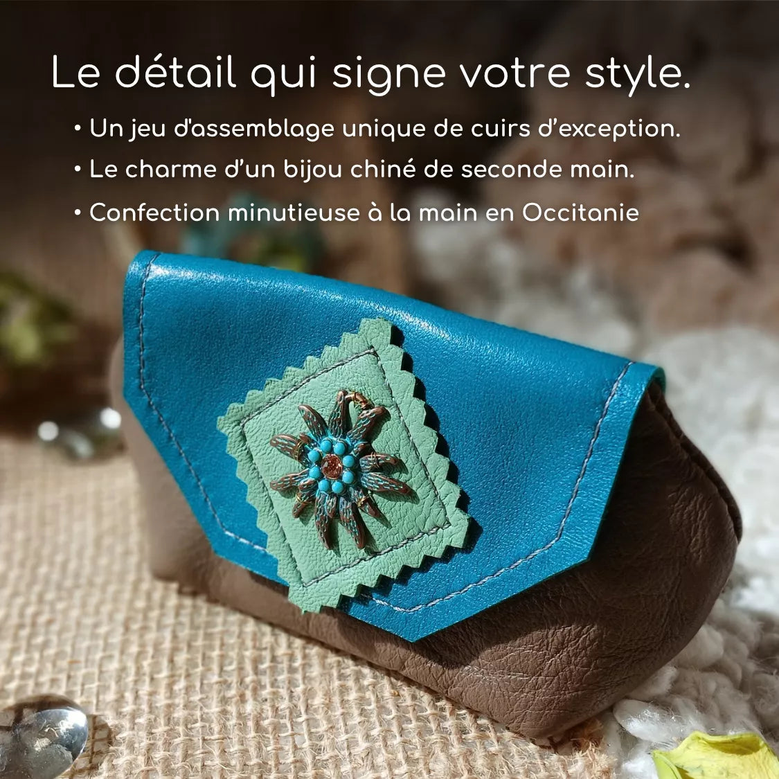 Aquaverde coin purse