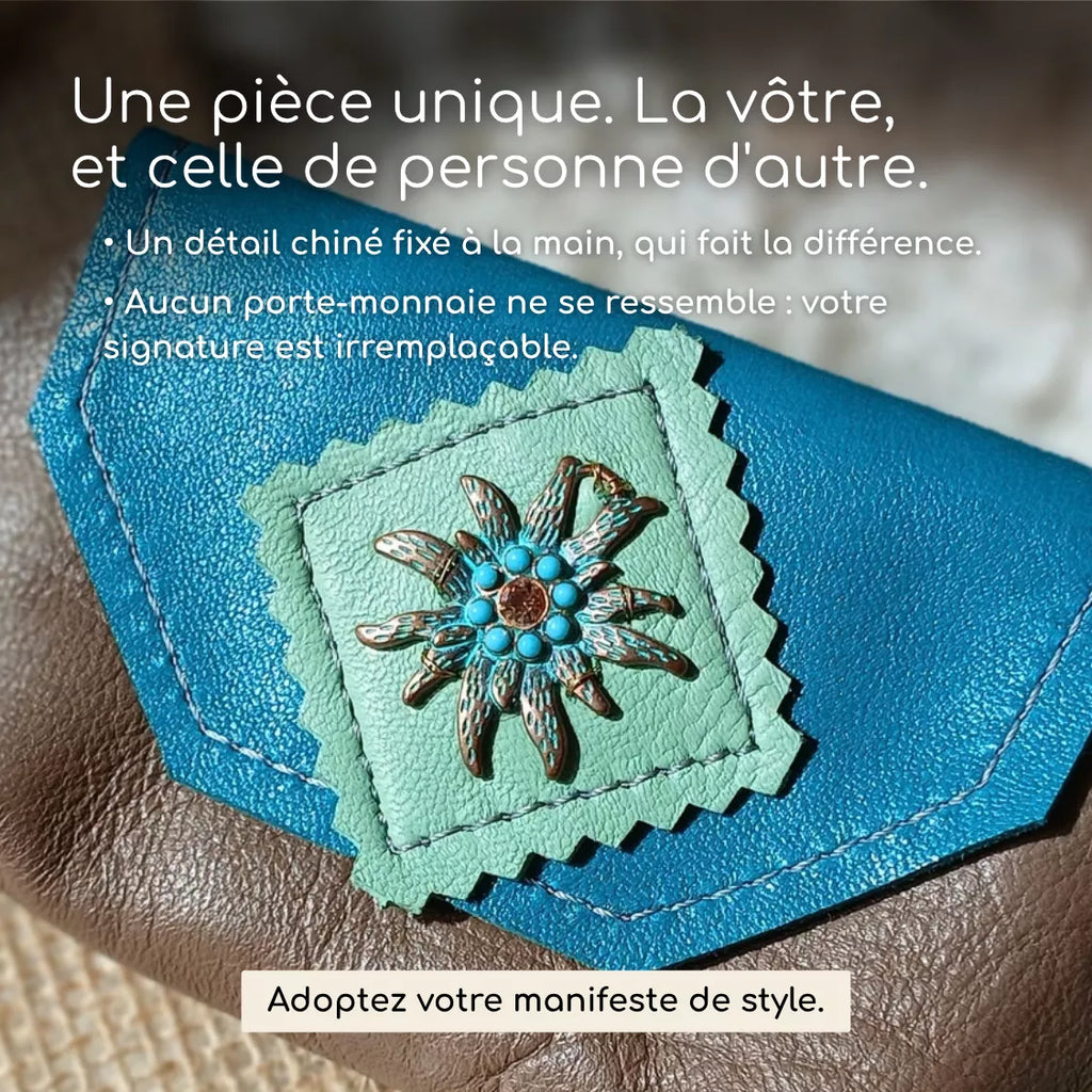 Aquaverde coin purse
