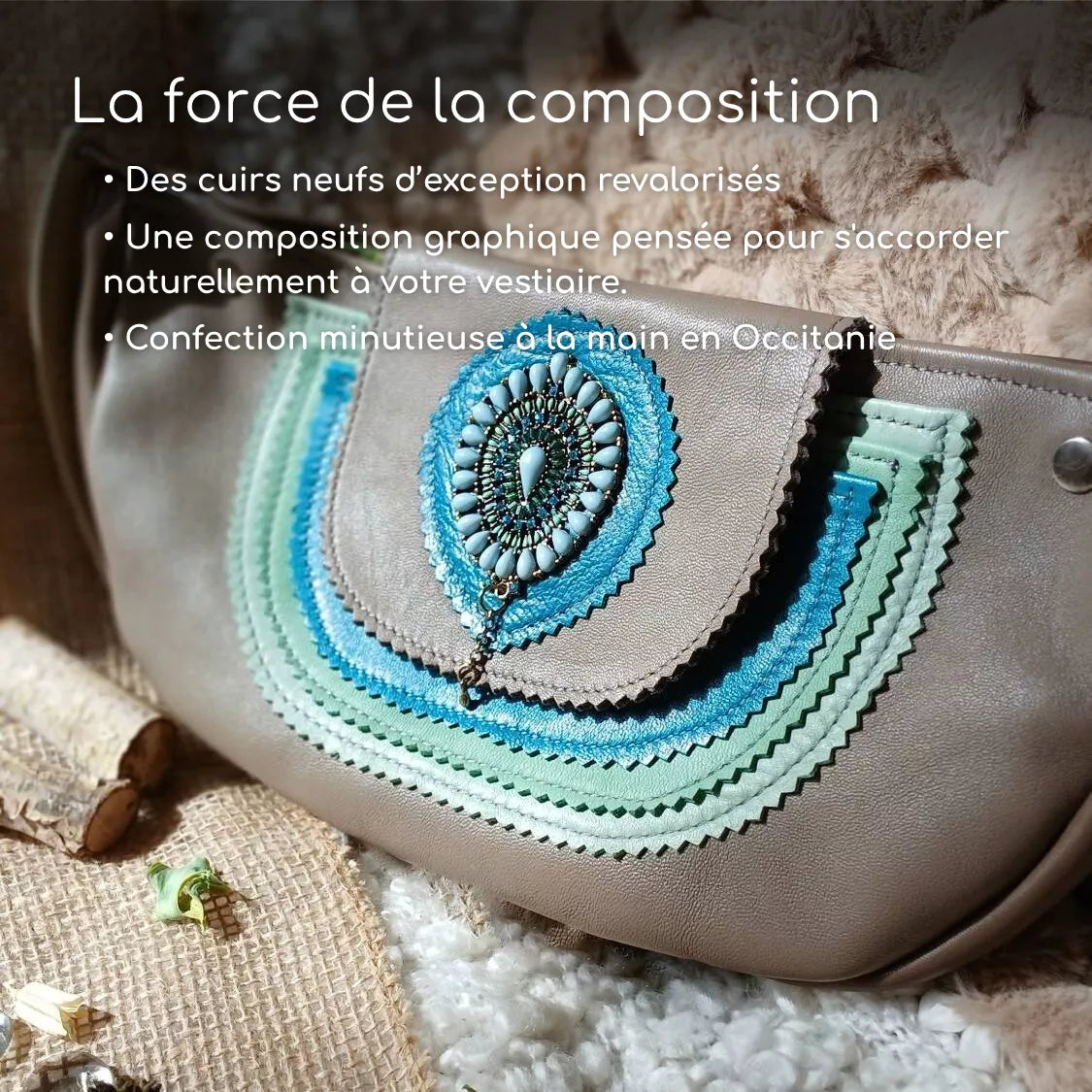 Aquaverdé Shoulder Bag