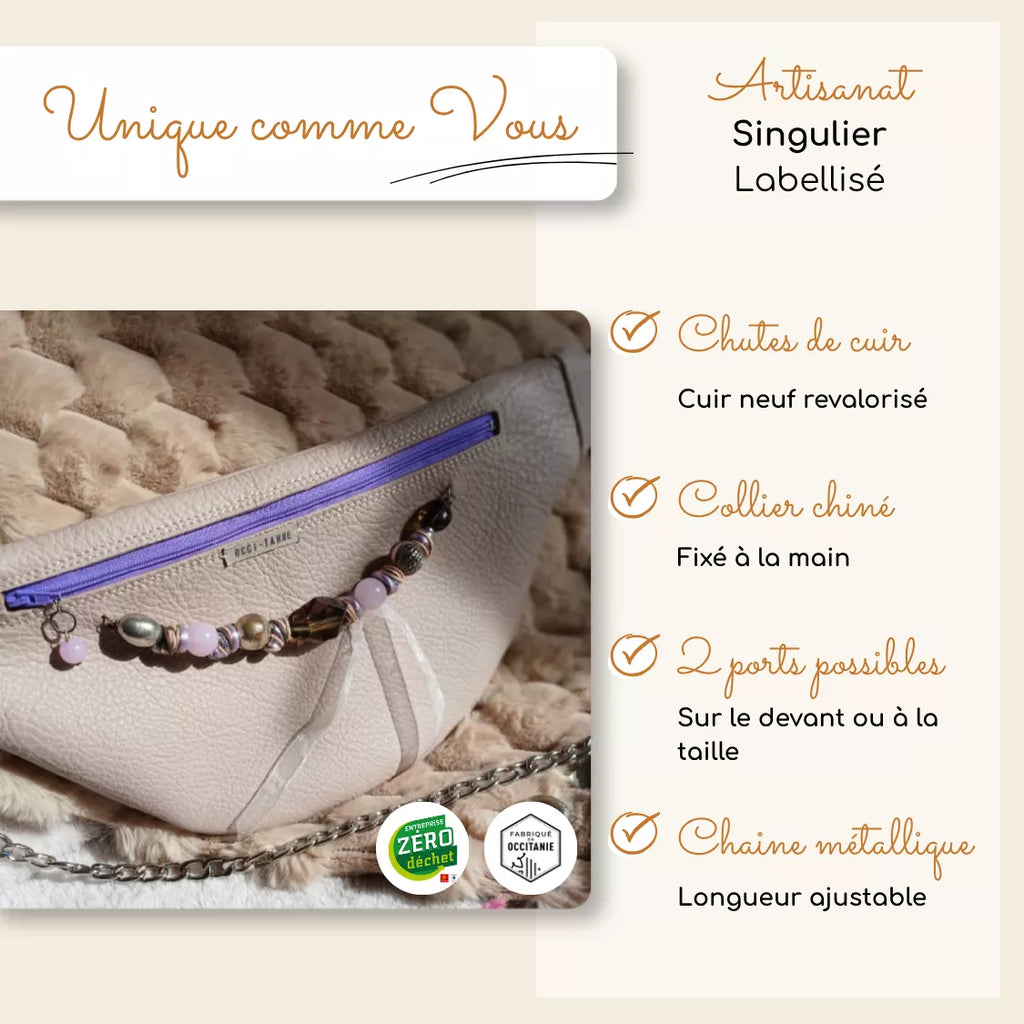 Gürteltasche Perlée
