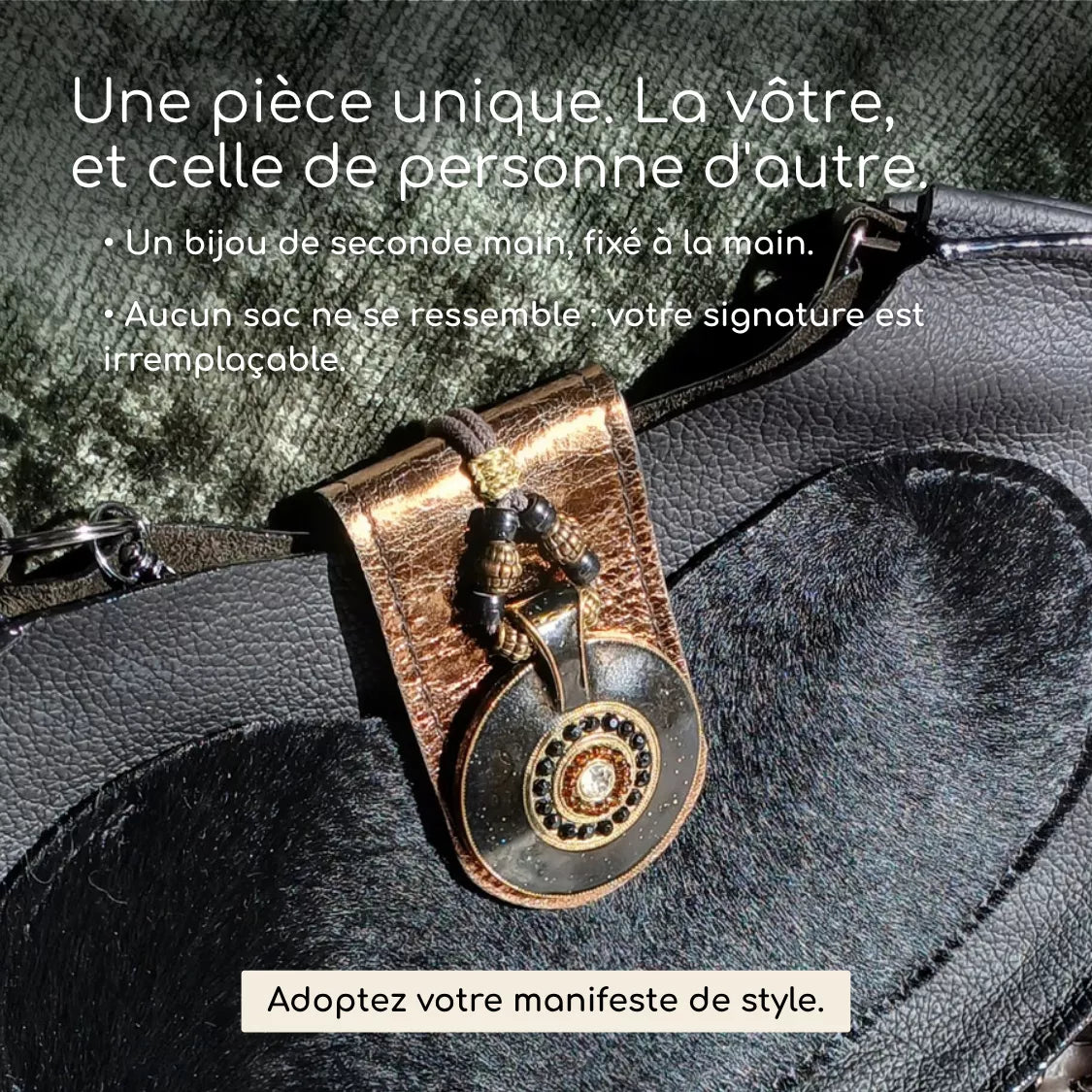 Obsidian Crossbody Bag